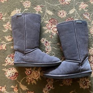 BearPaw Eva Tall Gray Winter Boots